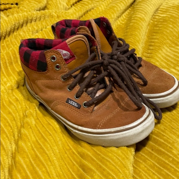 Vans | Shoes | Vans Brown Leather 